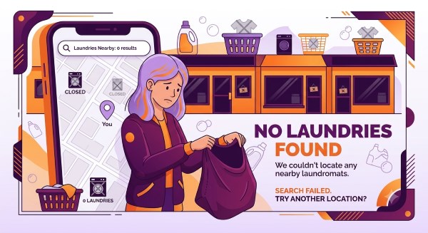 No Laundries Found